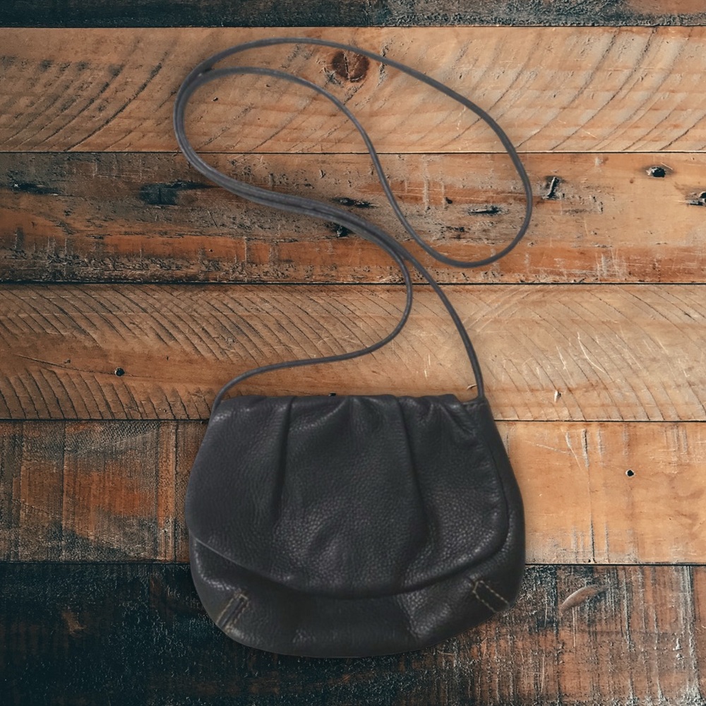 Small Black Fossil Crossbody Shoulder Purse